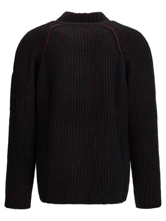 26FW 씨피 컴퍼니 니트웨어 21CMKN300A006170A592 Black - C.P. COMPANY