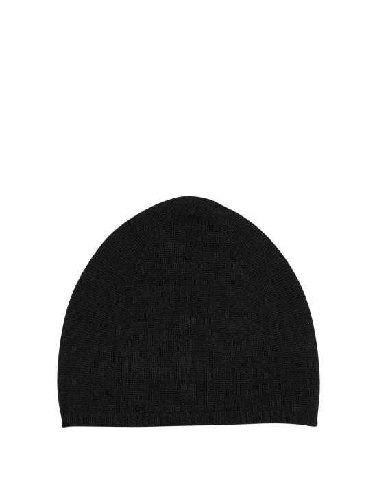 26FW 아크네 스튜디오 로고 패치 캐시미어 비니 로고 패치 캐시미어 비니 C40480900 Black - ACNE STUDIOS