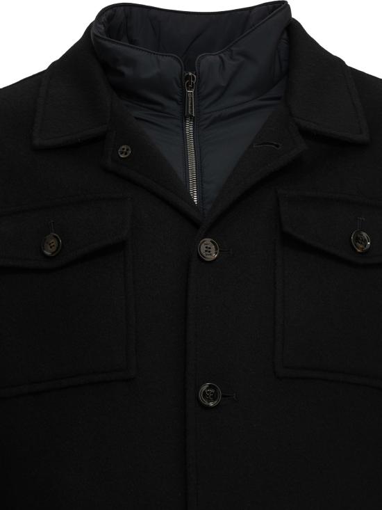 26FW 무레르 버튼 자켓 MOUGI200328DOSSI CWU0152 Blue - MOORER