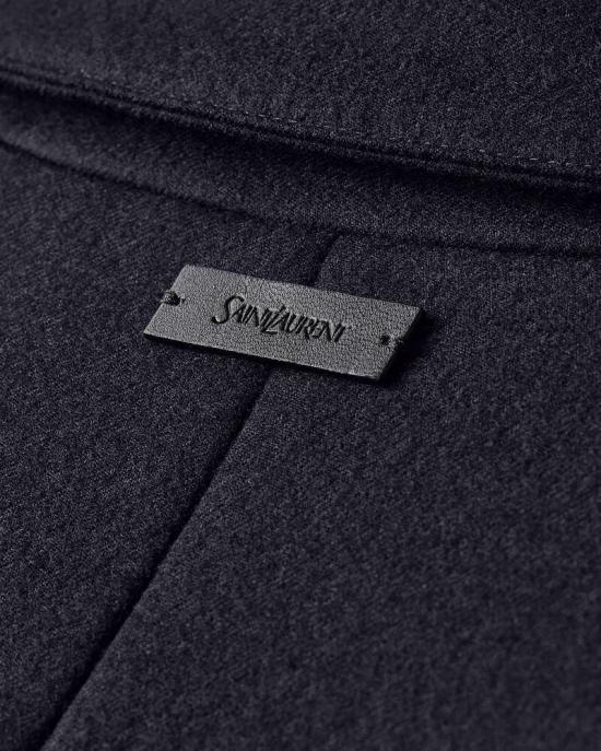 26FW 생로랑 코트 MASTER ULT 010293 BLEU 48 NAVY - SAINT LAURENT