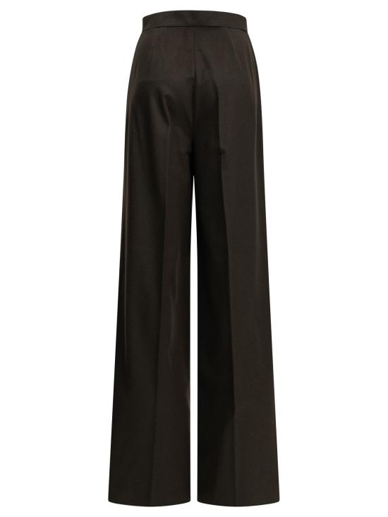 26FW 막스마라 와이드 레그 플란넬 팬츠 2621136022600MXMFILATO044 Brown - MAX MARA