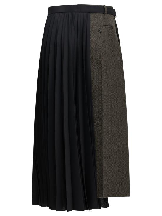 26FW 사카이 스커트 26 08766605 Brown - SACAI
