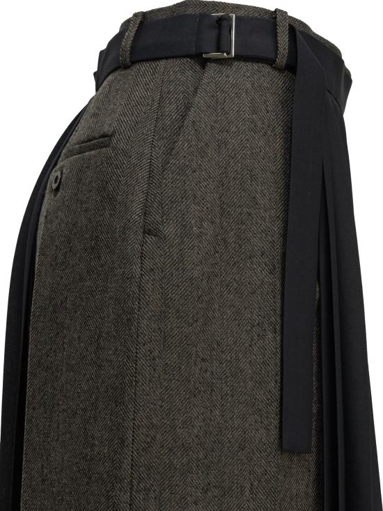 26FW 사카이 스커트 26 08766605 Brown - SACAI