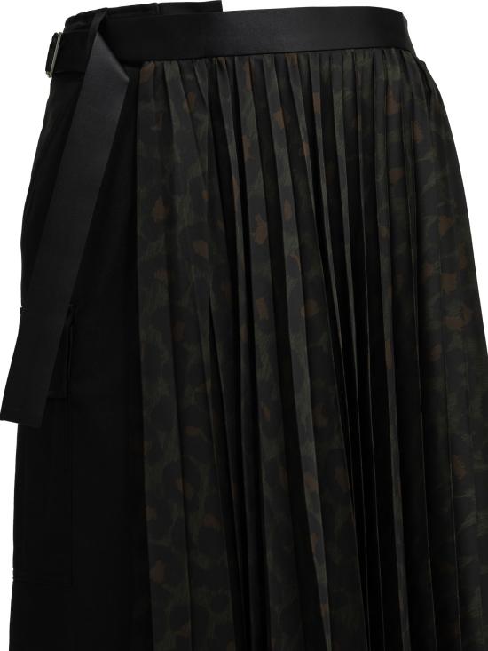 26FW 사카이 스커트 26 08781012 Black - SACAI