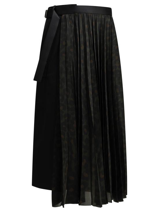 26FW 사카이 스커트 26 08781012 Black