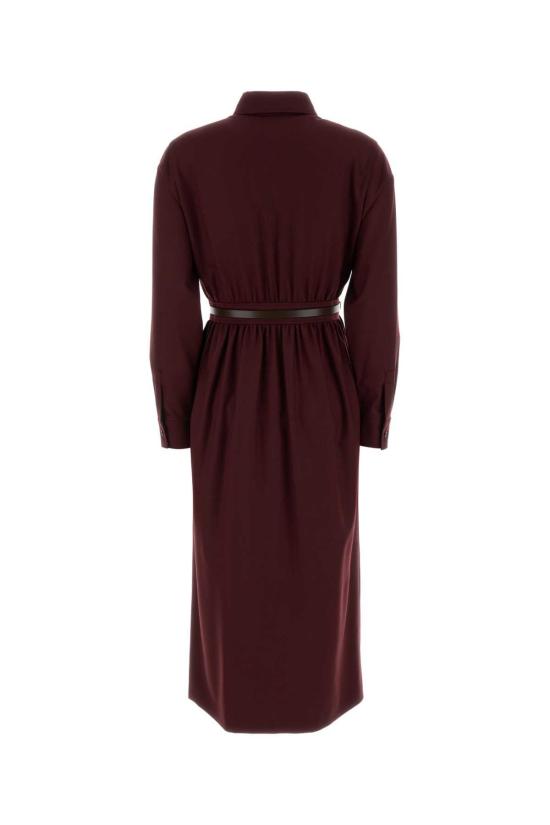 26FW 막스마라 원피스 2621226022600 005 BURGUNDY - MAX MARA