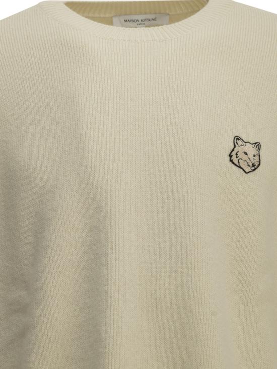 26FW 메종키츠네 니트웨어 MRMKJ15KT11800383 White - MAISON KITSUNE