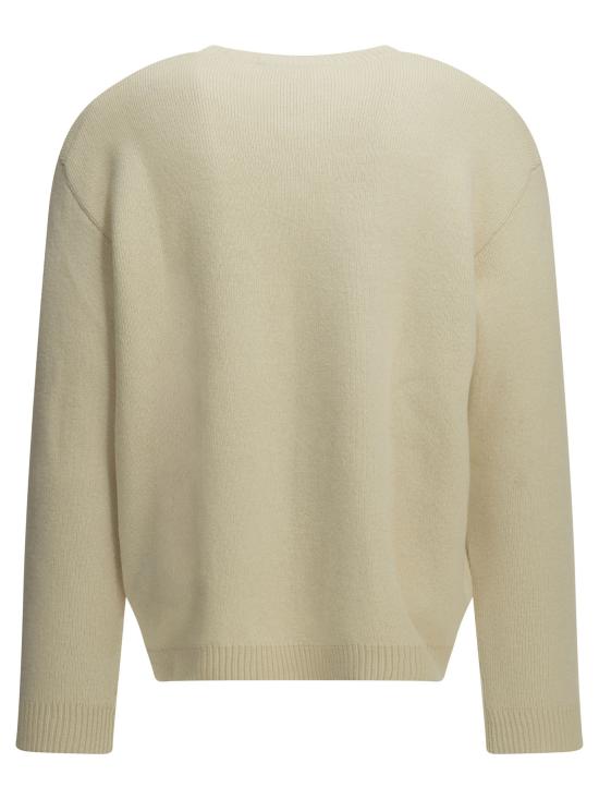 26FW 메종키츠네 니트웨어 MRMKJ15KT11800383 White - MAISON KITSUNE