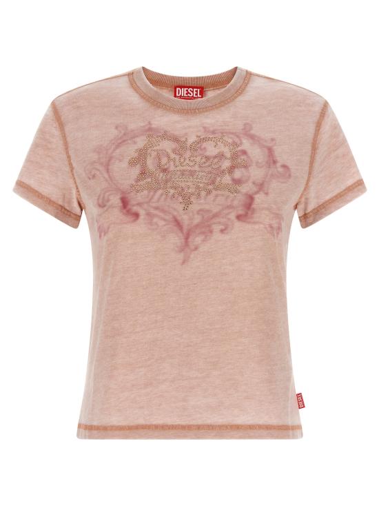26FW 디젤 폴로 티셔츠 DI337351BM PINK