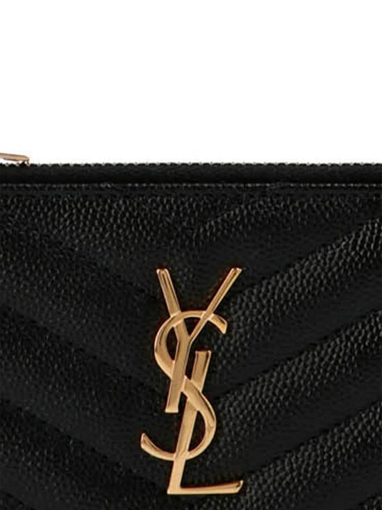  생로랑 명함지갑 LD607915BOW011000 BLACK - SAINT LAURENT
