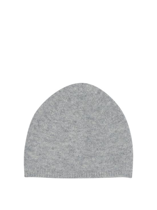 26FW 아크네 스튜디오 로고 패치 캐시미어 비니 로고 패치 캐시미어 비니 C40480BIS Grey - ACNE STUDIOS