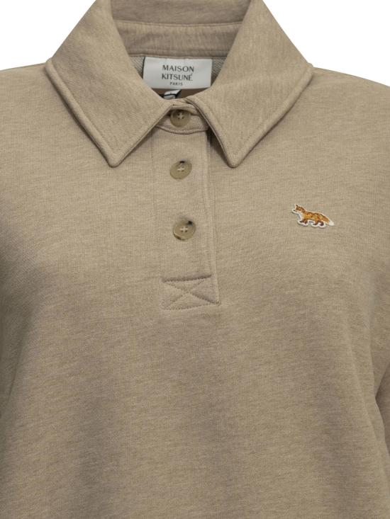 26FW 메종키츠네 긴팔 티셔츠 MRWJS08KM03410604 Beige - MAISON KITSUNE