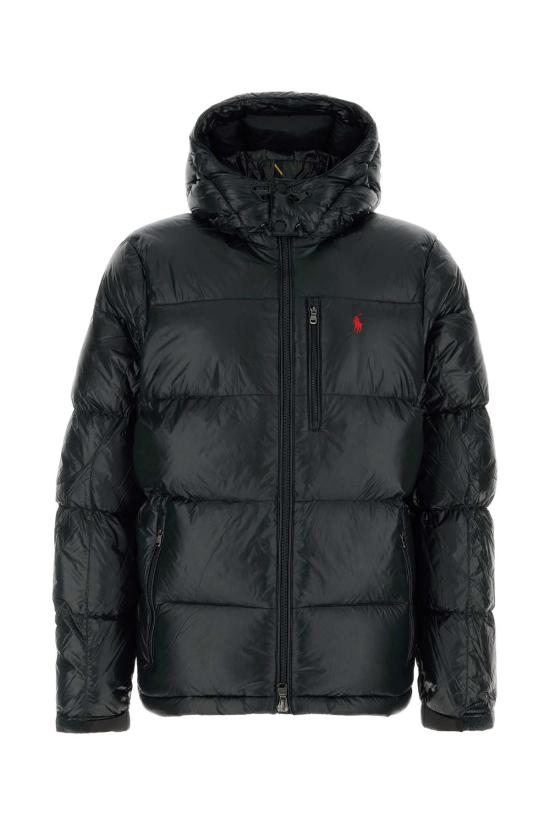 26FW 폴로 랄프로렌 고햄 글로시 다운 자켓 710968281 001 BLACK