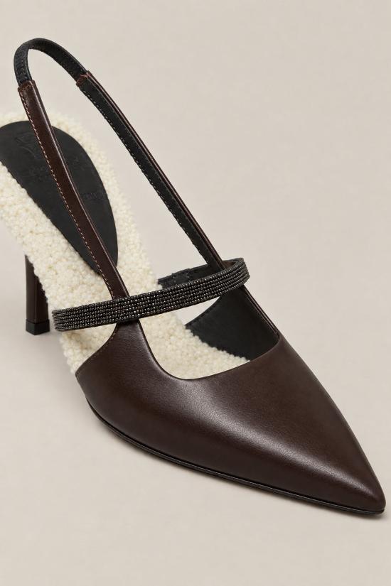  브루넬로 쿠치넬리 힐/펌프스 i196589 BROWN - BRUNELLO CUCINELLI