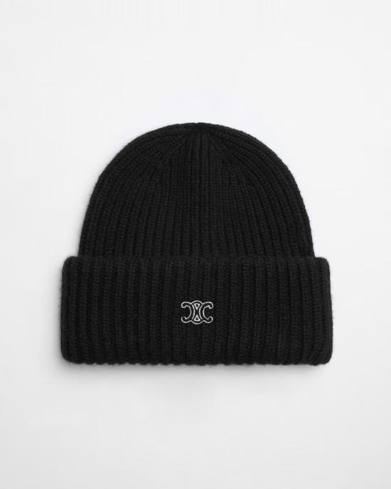 26FW 셀린느 비니 ULT 010633 NOIR TU BLACK