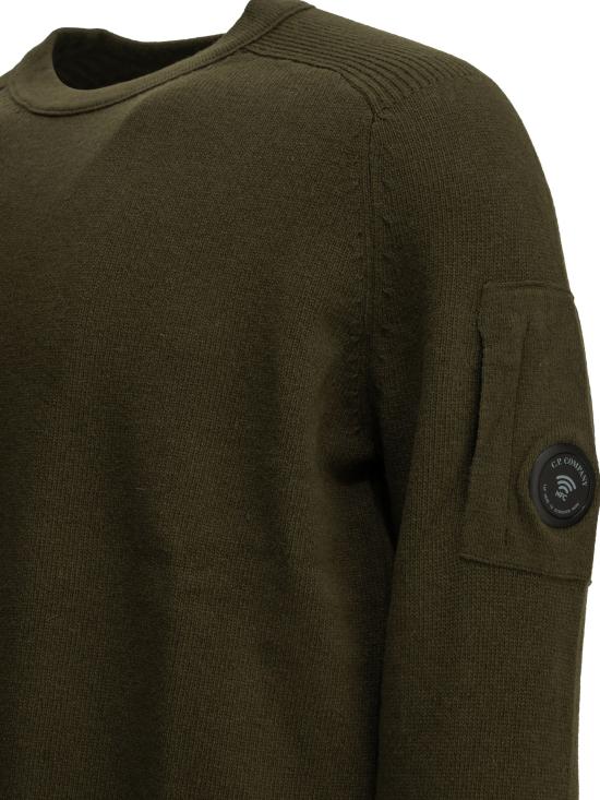 26FW 씨피 컴퍼니 니트웨어 21CMKN085A110149A683 Green - C.P. COMPANY