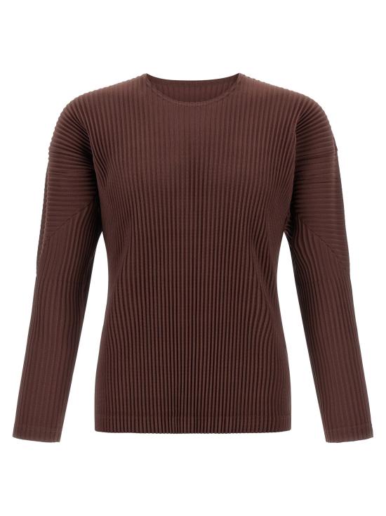  옴므 플리세 이세이 미야케 탑 LDHP58JK18748 BROWN