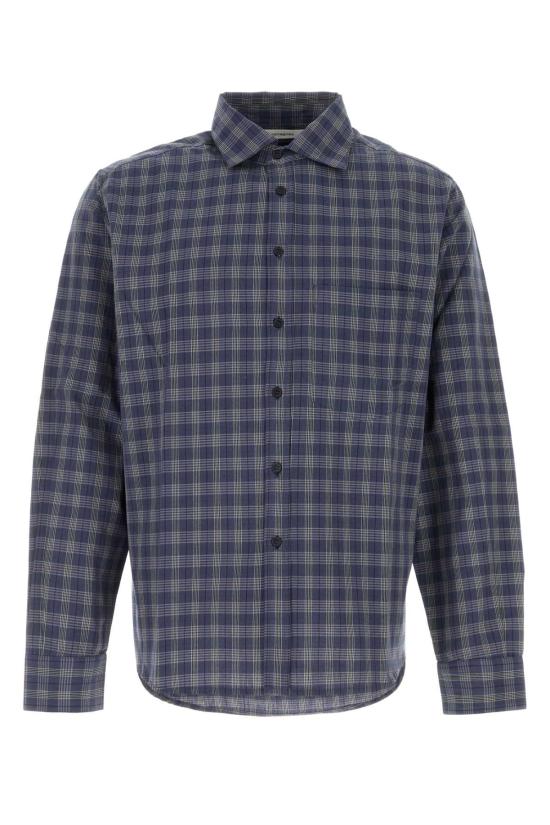 26FW 기마구아스 셔츠 RUBENCHECKSSHIRT DARKBLUE NAVY