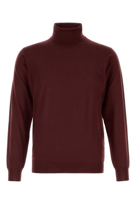 26FW 페델리 스웨터 MU007013 34 BURGUNDY