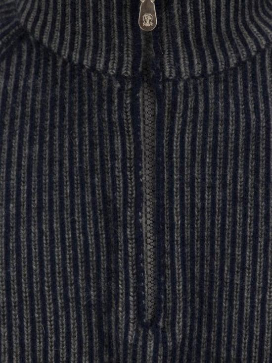  브루넬로 쿠치넬리 스웨터 i143634 NAVY - BRUNELLO CUCINELLI