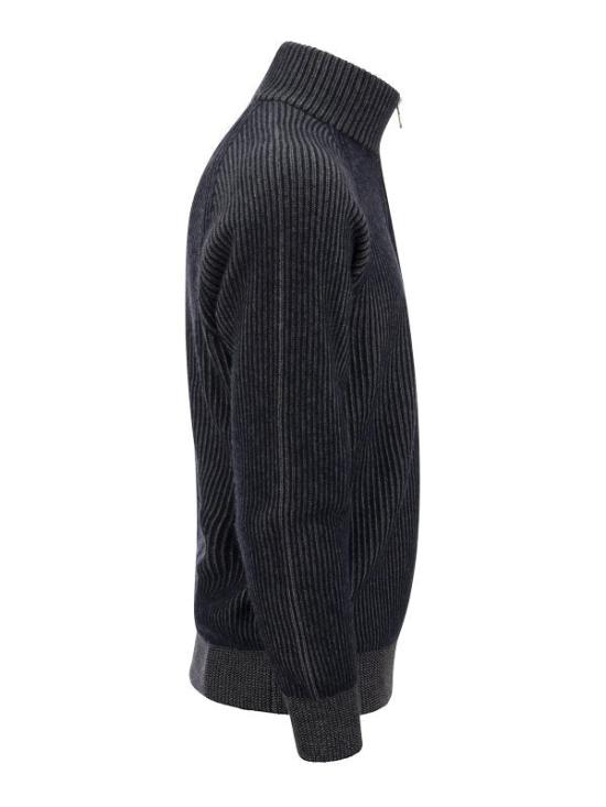  브루넬로 쿠치넬리 스웨터 i143634 NAVY - BRUNELLO CUCINELLI
