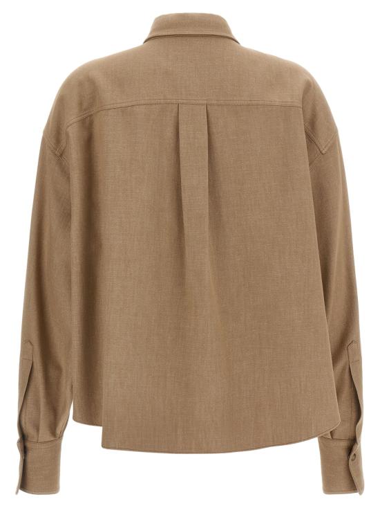 26FW 브루넬로 쿠치넬리 셔츠 BR344723BM BEIGE - BRUNELLO CUCINELLI