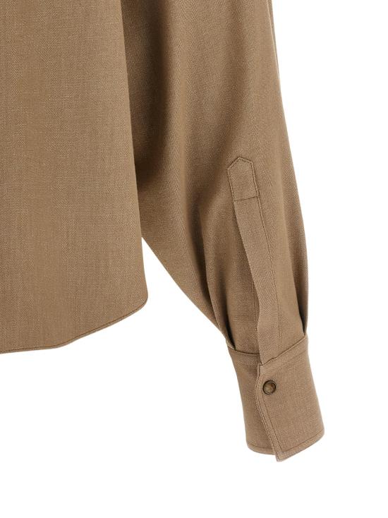 26FW 브루넬로 쿠치넬리 셔츠 BR344723BM BEIGE - BRUNELLO CUCINELLI