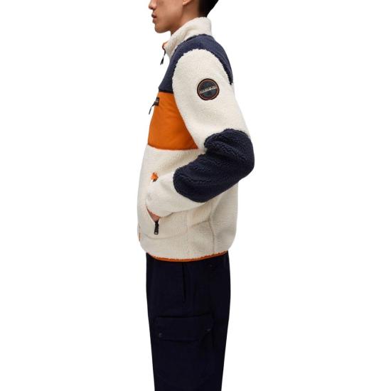 25FW 나파피리 긴팔 티셔츠 NA9972700125RO ORANGE - NAPAPIJRI