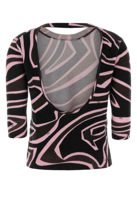 26FW 에밀리오푸치 스웨터 6UKM726U960 020 PINK - EMILIO PUCCI