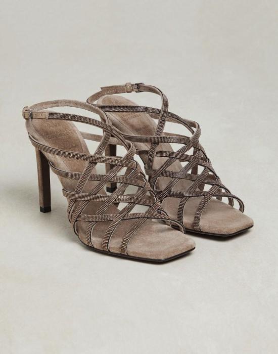  브루넬로 쿠치넬리 힐/펌프스 i171599 BROWN - BRUNELLO CUCINELLI