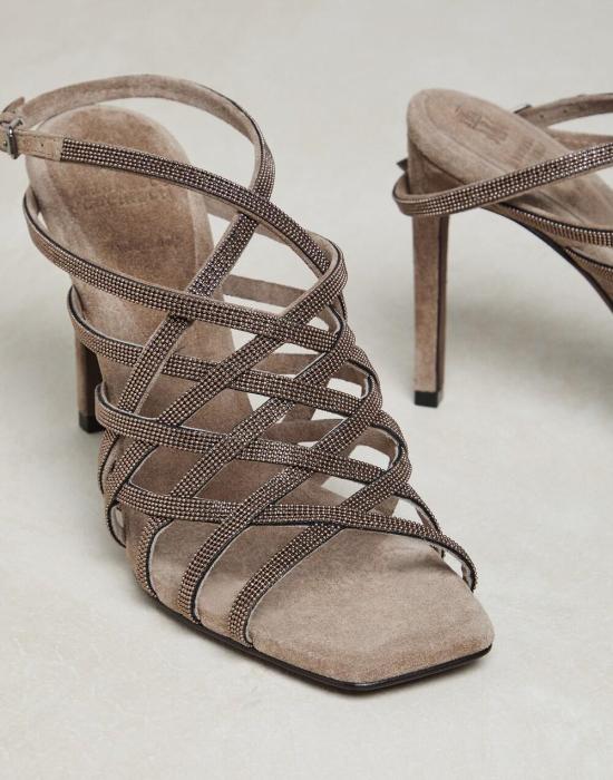  브루넬로 쿠치넬리 힐/펌프스 i171599 BROWN - BRUNELLO CUCINELLI