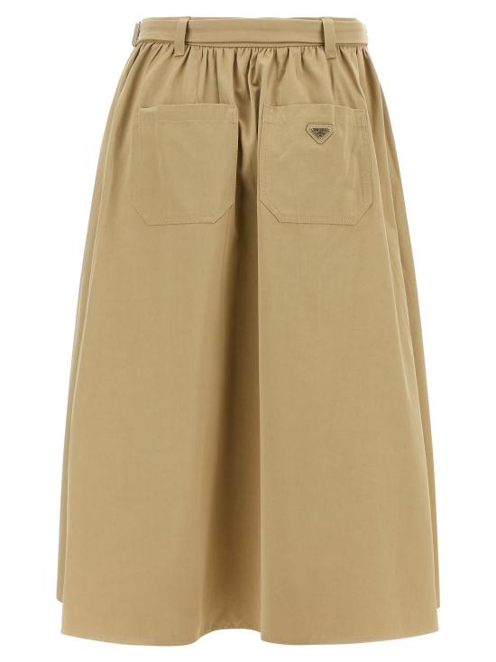 26SS 프라다 스커트 PR328018BM BEIGE - PRADA