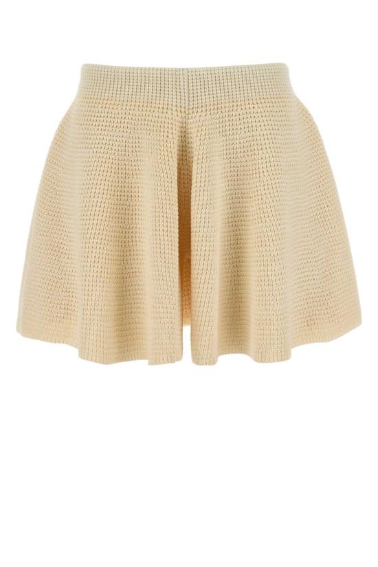 26FW 알라이아 숏팬츠 AA9T0031K186D 054 BEIGE