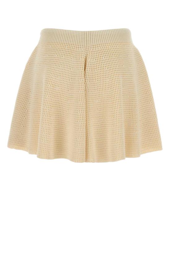 26FW 알라이아 숏팬츠 AA9T0031K186D 054 BEIGE - ALAIA