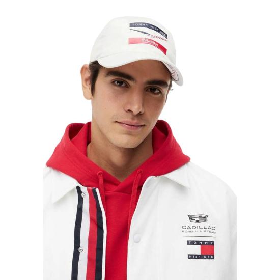 26SS 타미힐피거 볼캡 TO18865900008RO WHITE - TOMMY HILFIGER