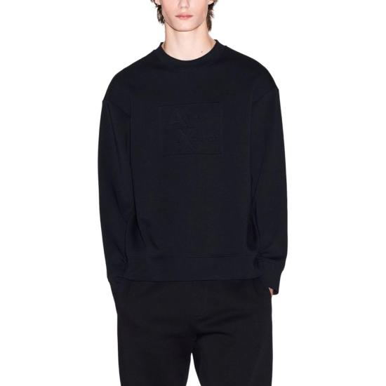 25FW 알마니 긴팔 티셔츠 AR16843000009RO BLACK