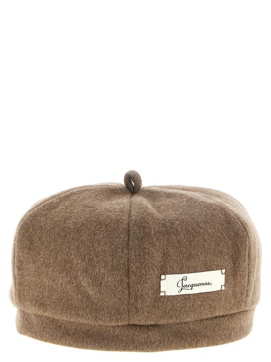 26FW 자크뮈스 베레모 JA344506BM BROWN - JACQUEMUS