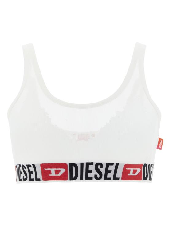 26FW 디젤 민소매 티셔츠 DI337028BM WHITE