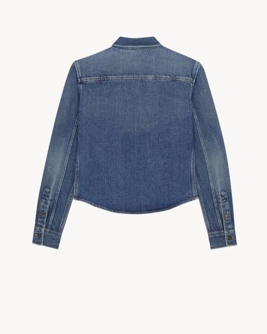 26FW 생로랑 셔츠 MASTER ULT 010610 DENIM S - SAINT LAURENT