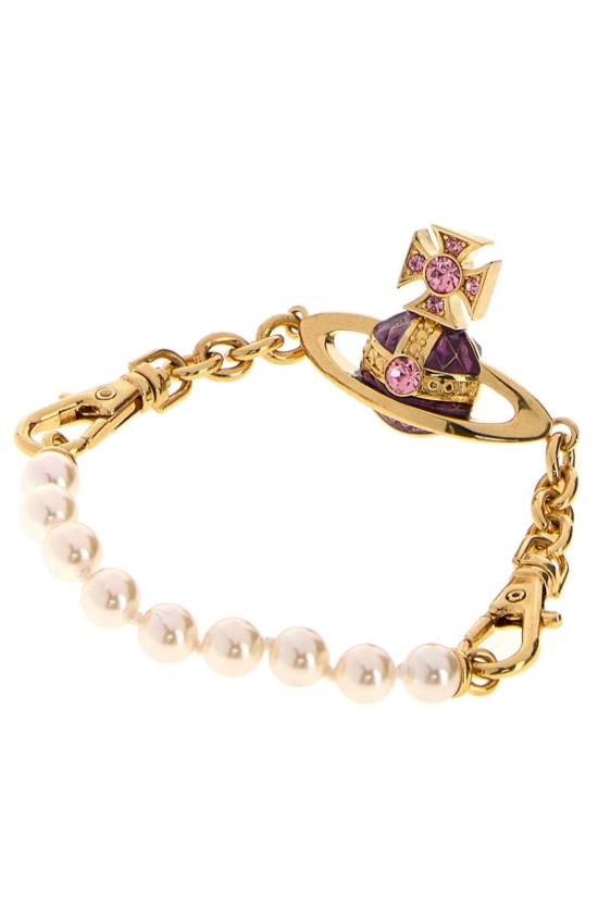 26FW 비비안웨스트우드 팔찌 6103009I02RA74 RA74 GOLD - VIVIENNE WESTWOOD