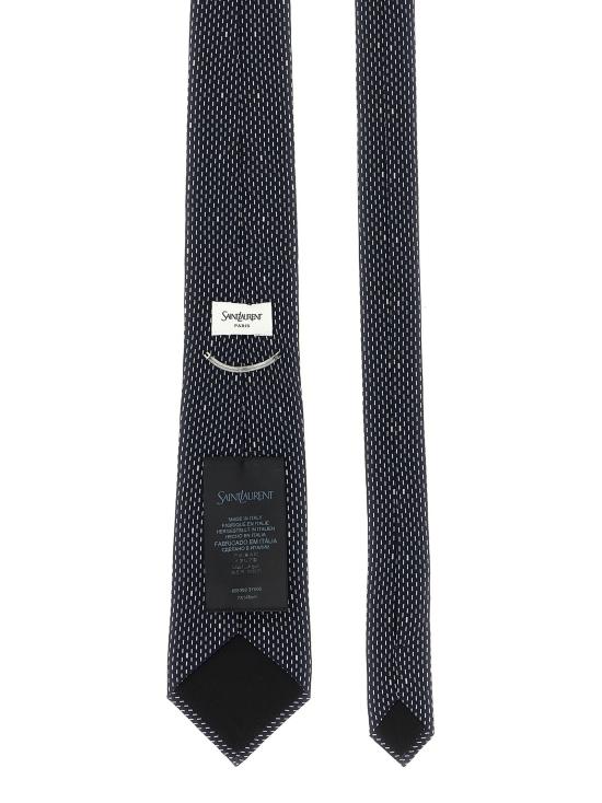 26SS 생로랑 넥타이 SA334482BM BLUE - SAINT LAURENT
