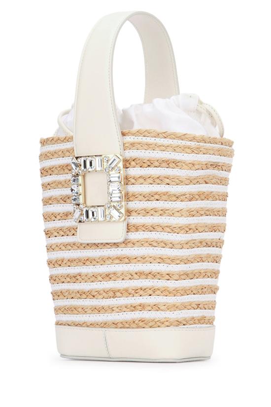 26SS 로저비비에 비브 스케이드 버킷백 RBWAOKK4100V6Z 0J03 WHITE - ROGER VIVIER