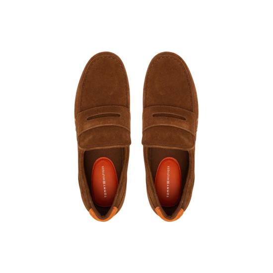 26SS 타미힐피거 스니커즈 TO18669700140RO BROWN - TOMMY HILFIGER