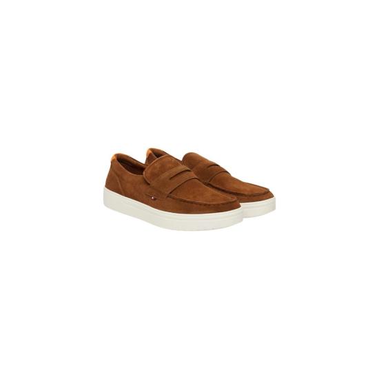 26SS 타미힐피거 스니커즈 TO18669700140RO BROWN - TOMMY HILFIGER