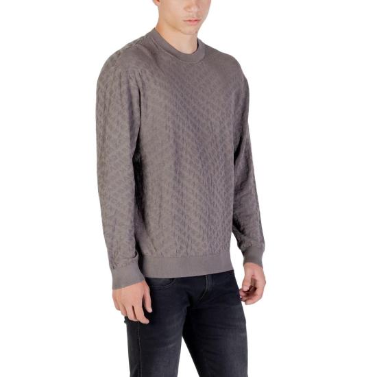 25FW 알마니 긴팔 티셔츠 AR16842600138RO GRAY - ARMANI