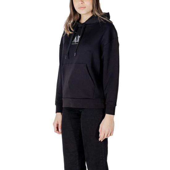 26SS 알마니 후드 티셔츠 AR15951800009RO BLACK - ARMANI
