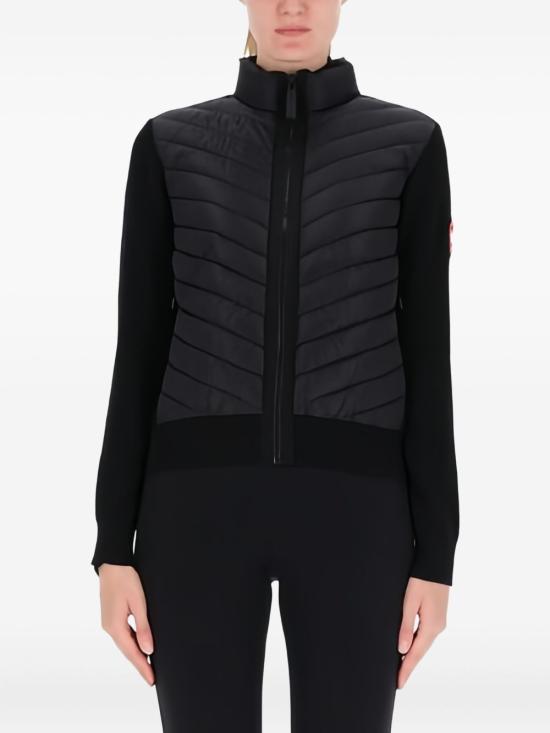 26FW 캐나다구스 하이브릿지 니트 자켓 6830L 9061 BLACK