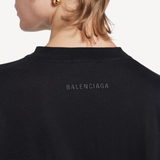 26FW 발렌시아가 미디 원피스 MASTER ULT 010676 NOIR XS BLACK - BALENCIAGA