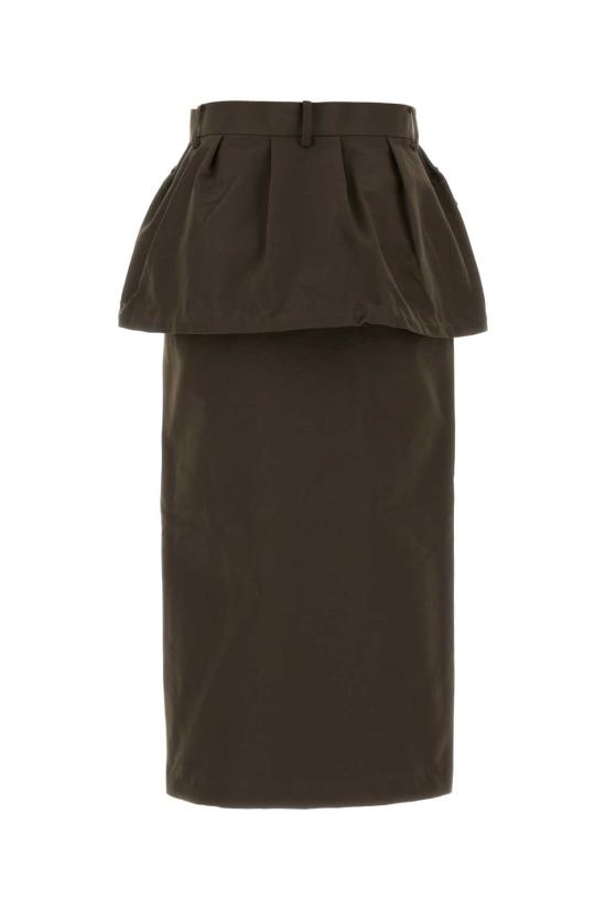 26FW 사카이 스커트 2608727 601 BROWN - SACAI