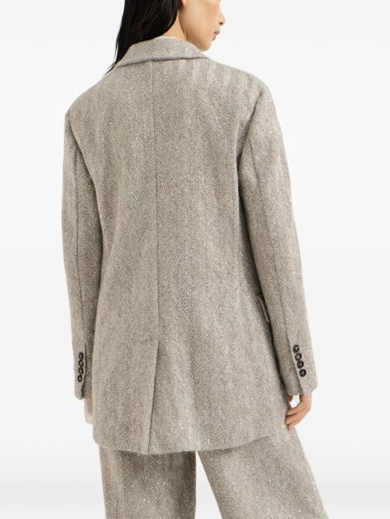 26FW 브루넬로 쿠치넬리 수트 자켓 MA1567255 CTB74 BEIGE - BRUNELLO CUCINELLI